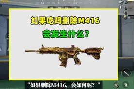 如果吃鸡删除M416，会发生什么？这2把枪的地位将提升视频封面