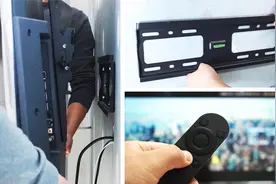 挂墙装电视 荣耀智慧屏X1 55寸壁挂安装视频 朱侯匠视频封面