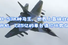 CH-53K种马王，世界上最强壮的直升机，1.25亿的单台造价优势在哪视频封面