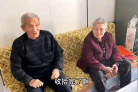 87岁爷爷年龄大不知道干净，孙子给爷爷打扫完房间，爷爷咋说的？视频封面