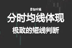 分时均线是这样体现涨停的，极致短线的买点方法视频封面