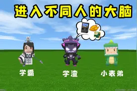 盘点进入不同人大脑，学霸脑子里都是书，小表弟太让我意外了视频封面