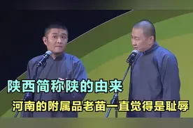 王声相声：陕西简称陕的由来，河南的附属品老苗一直觉得是耻辱视频封面