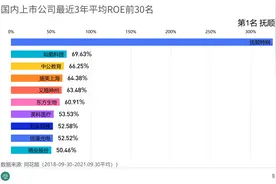 国内上市公司最近3年平均ROE前30名视频封面