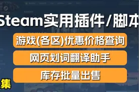 steam实用脚本功能介绍！查看地区价格，避免买到吃亏！【上集】视频封面