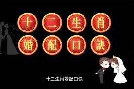 十二生肖属相婚配口诀婚配最佳属相12生肖属相配对婚配表生肖婚配视频封面