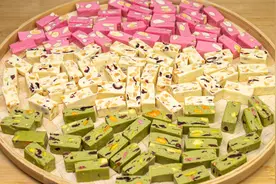 手工牛轧糖3种简单做法，配方比例步骤详细，过年不用买糖果了