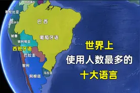 世界上使用人数最多的十大语言，哪个最让您惊讶？视频封面