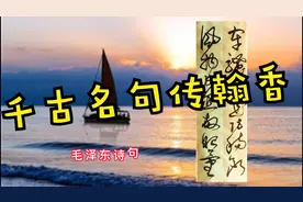 毛泽东诗句：牢骚太盛防肠断 风物长宜放眼量    【弓庐墨迹】视频封面