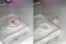 战斗民族！俄罗斯6岁女童十几米高阳台径直坠入积雪 淡定爬起回家视频封面