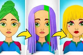 简简单单可可爱爱，和我们一起用纸板创作你心中的漂亮女生吧~