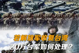 若解放军收复台湾，20万台军如何处理？台湾代表提议收编为解放军视频封面