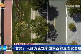 甘肃：以绿为底筑牢国家西部生态安全屏障视频封面