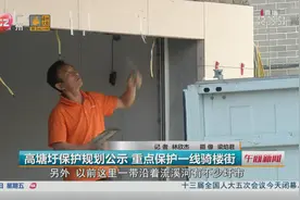 高塘圩保护规划公示 重点保护一线骑楼街视频封面