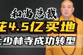 “和尚”总裁释永信，4.5亿拿地进军房地产，让少林寺转型商业化