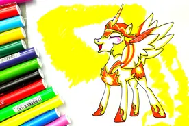 画变坏了的宇宙公主，依然那么漂亮，小马迷们可以出来啦