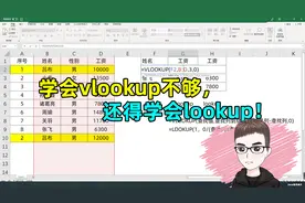 Excel技巧：会vlookup函数还不够，还得学会lookup公式