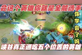 会玩这个英雄你就是全能选手，真正通吃五个位置的英雄，你赞同吗