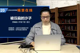 部编版初二八年级语文 《被压扁的沙子》视频封面