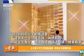 五年级小学生奖状贴满墙，妈妈记录骄傲时刻视频封面