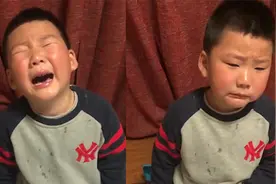 萌娃误食水彩笔以为中毒崩溃大哭，事无巨细说“遗言”笑喷众人视频封面