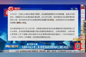 @太原人，本月起水费上涨，居民污水处理费每吨上调0.45元！视频封面