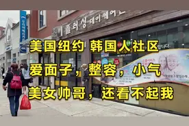 美国纽约，韩国人社区，美女，爱面子，整容，小气，还看不起我？视频封面