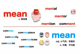 含义？刻薄的、中庸？你以为的mean可能不是这个mean！