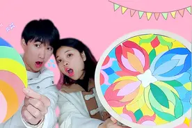 这是我拼过最难的拼图！烧脑曼陀罗彩虹拼图，乱七八糟真能拼？