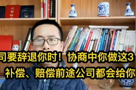 公司要辞退你时！协商中你做这3点！补偿、赔偿前途公司都会给你视频封面