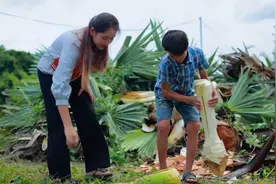 香蕉杆炖猪脚，你没吃过？今天带你见识不一样的美食视频封面