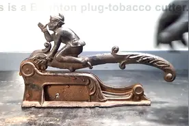 手艺人大师，将100多年前的烟草切割机修复后，立马身价翻倍