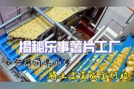 揭秘乐事薯片工厂，如何只用简单几步，把土豆变成金坷垃