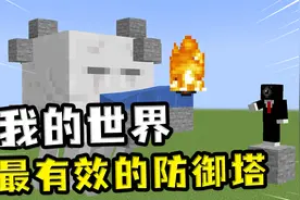 我的世界：最有效的防御塔，两只循声守卫看门，硬闯就会被干掉视频封面
