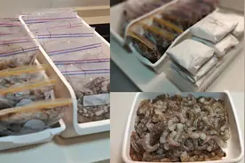 食材存储的小细节，大虾和虾仁这样保存，省钱省地方，整齐又好看视频封面
