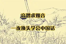 高僧求观音，一夜换头学会中国话视频封面