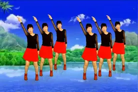 原创广场舞《捡漏》灵儿编舞动作简单流畅，好看好学，建议收藏