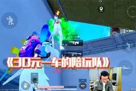 和平精英：体验30元一车的陪玩队？大奇：分工明确！职责清晰！视频封面
