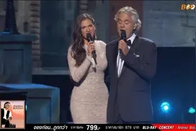 波切利和妻子共唱《脸贴脸》，一阵温情感染观众！