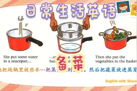 用英语描述日常生活场景十九：备菜。切片、切丝、切丁等实用表达视频封面