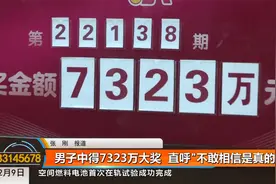 西安男子中7323万大奖迎人生高光时刻视频封面
