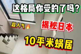 揭秘日本超迷你10平米麻雀公寓！奇妙设计你能接受么？视频封面