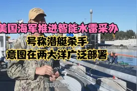 美国海军推进智能水雷采办，号称潜艇杀手，意图在两大洋广泛部署视频封面