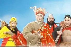 唐僧师徒取经归来，唐王举行盛大欢迎仪式，皆大欢喜！视频封面