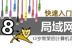 计算机局域网快速入门8局域网建设应用维护 13岁常荣学电脑系列课视频封面
