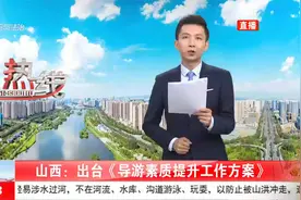 注意！山西省出台《导游素质提升工作方案》视频封面