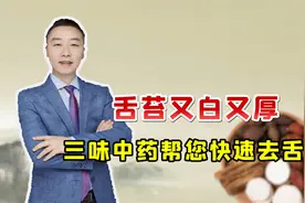 舌苔又白又厚、有齿痕？三味中药熬汤喝，燥湿行气、温中止呕视频封面