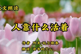 经典小说《人靠什么活着》，作者列夫·托尔斯泰，有爱才能活着视频封面