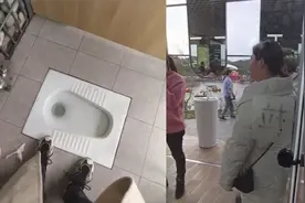 四川乐山“魔镜厕所”走红，如厕人可看到门外犹如玻璃墙