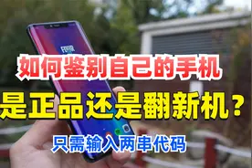 如何鉴别手机是全新正品还是翻新机？只需输入两串代码，立马知道视频封面
